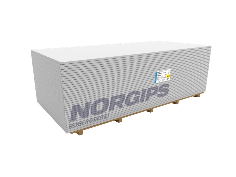 Płyty gipsowo-kartonowe Norgips